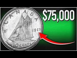 "Holy Grail 1969 Large Date Dime" - This Rare Canadian Coin Could be in Your Pocket Change!!