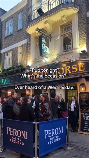 Best Soho Pub: The White Horse Cheers!
