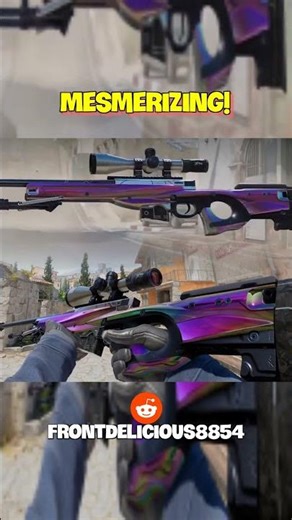 Unreal Glow: This weapon's colors are simply mesmerizing!