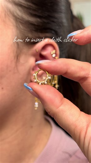 How to Insert a Daith Clicker Piercing Successfully