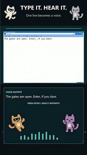 Text To Speech - Type It. Hear It.