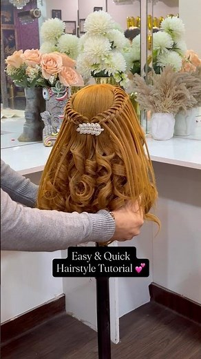 WELCOME 🤗To The.PALLAVI PRINCE Makeup&Hair Academy ⭐️⭐️⭐️Easy & Quick Hairstyle Tutorial💕
