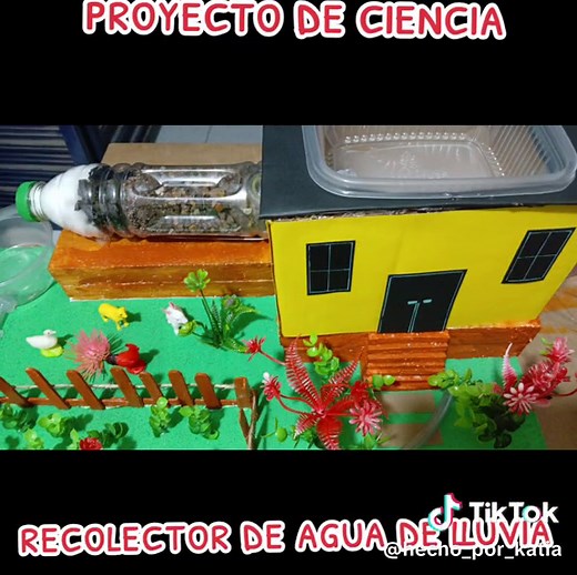 Proyecto de ciencia Recolector de agua de lluvia #recolectordeaguadelluvia #trabajosescolares📚✂️📏 #proyectodeciencia #hechoporkatia #moquegua #recolector #aguadelluvia #proyectosdeciencia