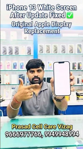 iPhone 13 White Screen After Update Fixed ✔️ | Original Apple Display Replacement