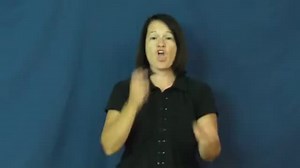 Watch how to sign 'etch' in American Sign Language.