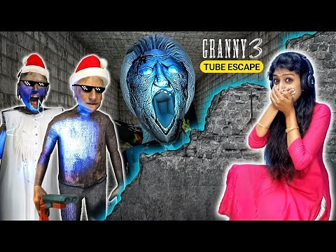 GRANNY 3 Secret Escape | Tube Escape Full Gameplay | Jeni Gaming