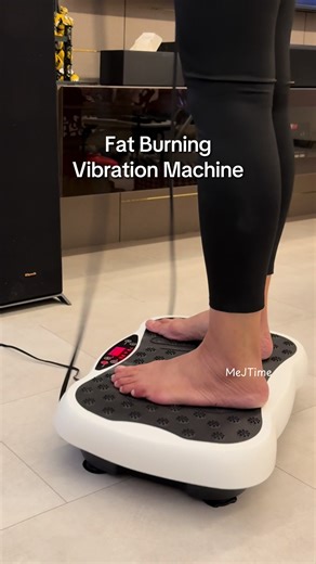 Fat Burning Exercises at Home with a Vibration Machine