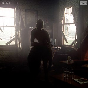 Swing away, Merrill. 📺 Tonight on AMC: #Signs at 6:30PM ET, followed by an all-new episode of #DarkWinds. | AMC