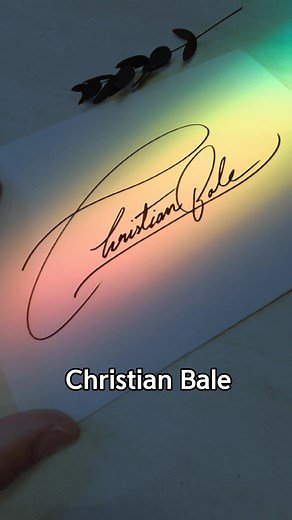 Christian Bale Signature: How to Write Bruce Wayne's Autograph