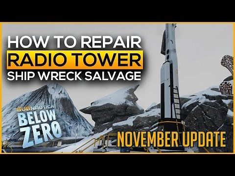 (Outdated Check my New Video) How to Repair Radio Tower | Subnautica Below Zero
