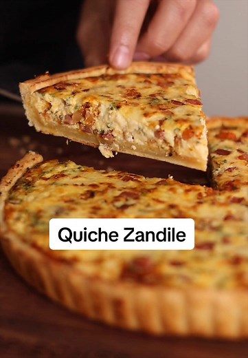 Quiche Zandile: Russian Sausage & Atchar Quiche Recipe