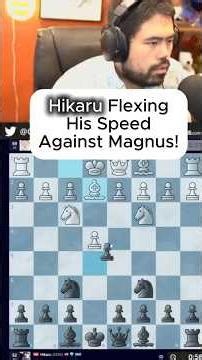 HIKARU's Face When Magnus Plays This... #chesscom #chessopenings #chessmaster #hikaru #magnus