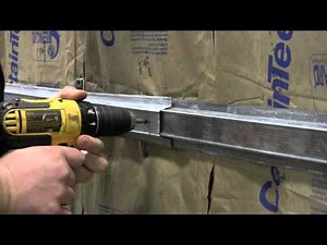 Green Glue Noiseproofing Clip Installation