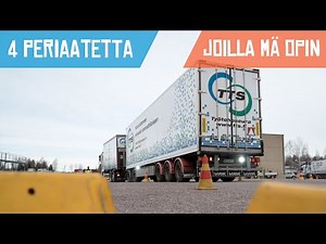 Reversing a Full Trailer - Instructions for the Handling Test
