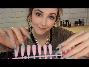 ASMR Creating Your Custom Nails