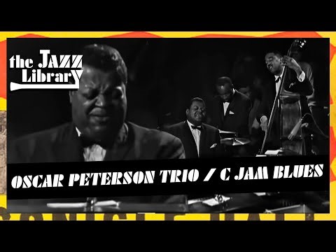 OSCAR PETERSON Trio - C Jam Blues, Live 1964 | THE JAZZ LIBRARY