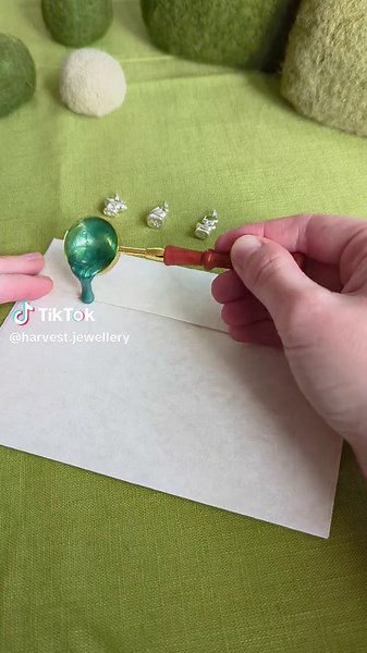 Handmade Sterling Silver Wax Stamp Jewellery