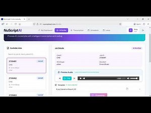 NuScriptAI — Smarter Medical Scribing & Autonomous Coding