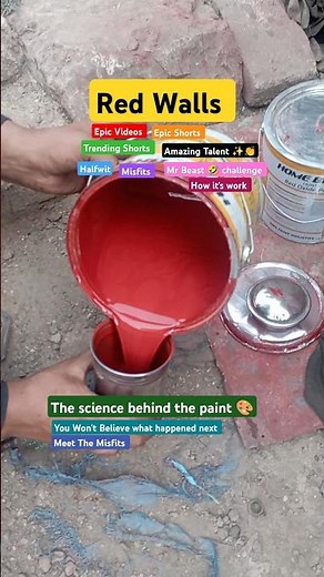 🔴🔥 EPIC PAINT WORK: Red Oxide Paint Job! 🎨 COLORFUL REVOLUTION: Red Walls 🖌️ PAINTING FOR BEGINNERS