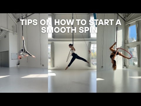 How to Start a Smooth Spin on Aerial Hoop (Lyra) | Beginner to Intermediate Tutorial