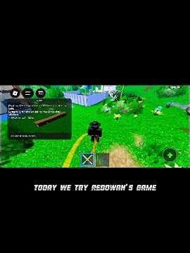 TODAI WE TRY REDOWAN'S GAME ‪@siuu720‬ #roblox #robloxedit #robloxedits #robloxgameplay