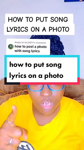 How to Put Song Lyrics on a Photo
