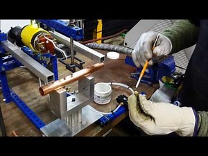 Induction Brazing of Schrader Ports