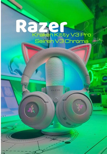 Enhance Your Gaming Setup with Razer Kraken Kitty V3 Pro