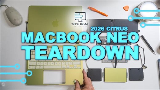 MacBook Neo Teardown: The Most Repairable Mac Yet? | Daniel Murray