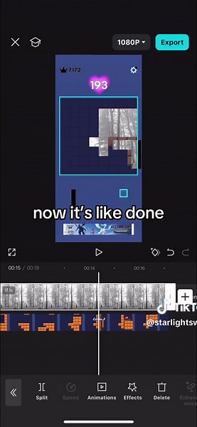 CapCut Video Editing Tutorial for Block Blast Game