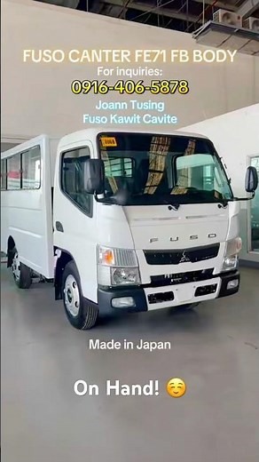 FUSO CANTER FE71 FB BODY Brand New - ON HAND (Multi-purpose Vehicle)