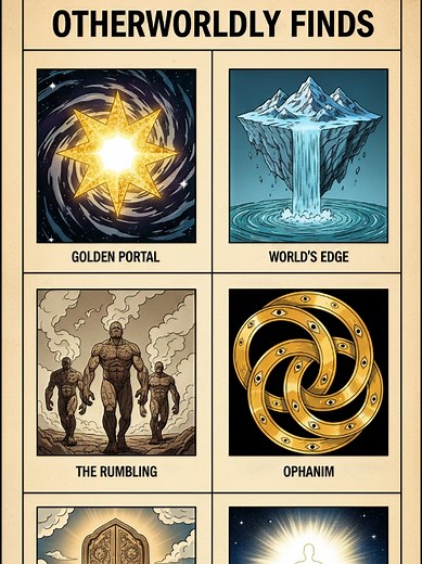 “Otherworldly Finds Explained – Golden Portal, Rumbling, Ophanim & the Unseen” Explore mysterious otherworldly discoveries, including the Golden Portal, the Rumbling, and the enigmatic Ophanim. Dive deep into unexplained phenomena and uncover the secrets hidden beyond the edge of our world. Keywords: Golden Portal exploration, Ophanim mysteries, otherworldly phenomena, rumbling portal secrets, unexplained discoveries, mysteries of the unseen, strange phenomena explained, hidden secrets revealed