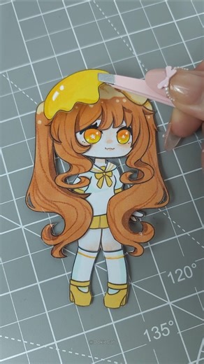 Gacha oc paperdoll request ✨️🧡 #paperdoll #gl2 #gachaoc