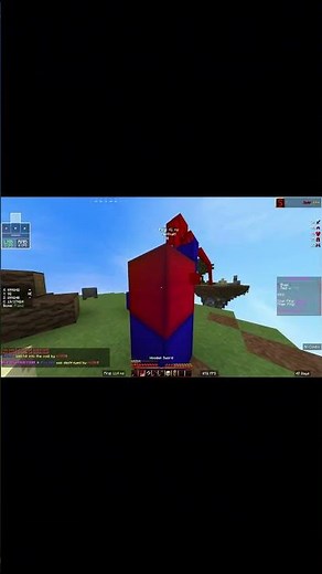 spawn protection saved him 🤦‍♂️ #minecraft #bedwars #mincraftpvp #minecraftgaming #hypixel