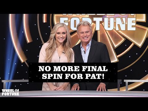 No More Final Spin for Pat! 😱 | Wheel of Fortune
