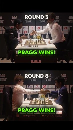 PRAGG defeats World #1 MAGNUS CARLSEN Twice at Norway Chess 2026 on his way to the trophy!!