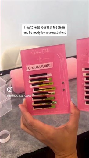 How We Refill Our Lash Tile | Miss Chloe Beauty Collection