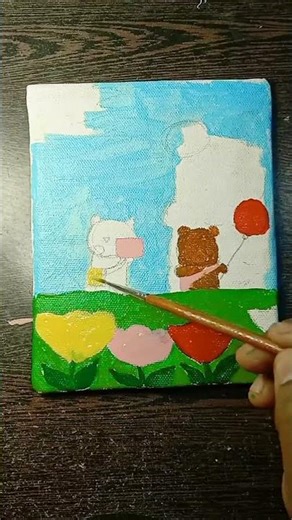 I Painted a Teddy Bear with Simple DIY Tools #growarts