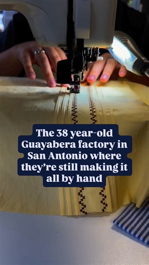 Handmade heirloom guayaberas like the ones handmade down in San Antonio by Dos Carolinas are a gem. We spent the morning talking to their founder Caroline Matthews and can’t wait to share her story with you this fall. | Texas Country Reporter