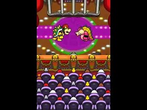 Mario & Luigi - Bowser's Inside Story [Boss 6] Midbus (NO DAMAGE + Challenge Medal)