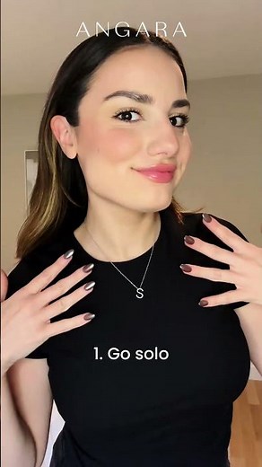 Initial Pendants for Women | Two Ways to Style Your Initial Pendant |Initial Jewelry |Angara Jewelry