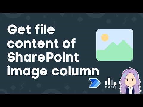 Get file content of image column in Power Automate | SharePoint