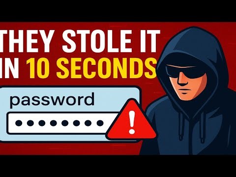 How Hackers Can Steal Your Password in Seconds