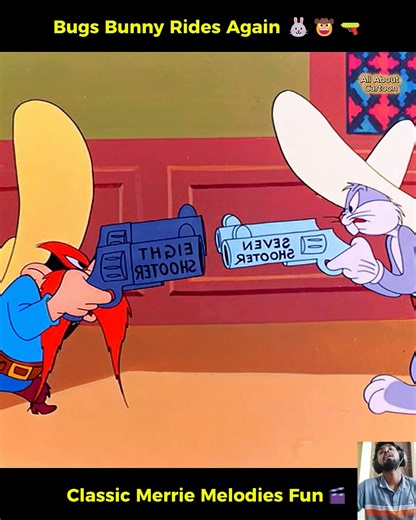 152K views · 6.6K reactions | Bugs Bunny Rides Again 鸞 Showdown at High Noon with Yosemite Sam!  Classic Merrie Melodies | All About Cartoon | Facebook