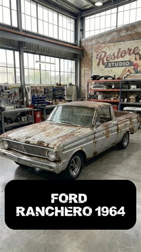 Restore Studio | 🚚🔥 Restauración total de una Ford Ranchero 1964 🛠️✨ De abandono a joya: Ford Ranchero 1964 revive Una Ford Ranchero 1964 abandonada por... | Instagram