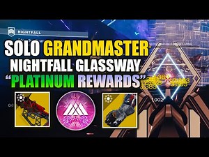 Solo Grandmaster Glassway "Prismatic Warlock" Platinum Rewards