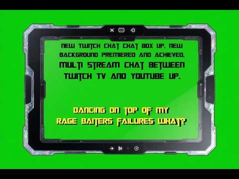 New Twitch chat box with Multi chat between Twitch & YouTube