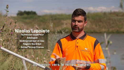 Découvrez, avec l'exemple de l'autoroute A355, comment VINCI Autoroutes gère l'eau de pluie sur son réseau. | VINCI Autoroutes