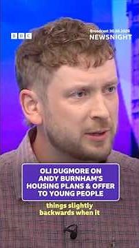 Oli Dugmore on Andy Burnham's housing plans & offer to young people