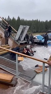 Water Deluge on Deck | Special Effects Cascade BTS | Chương III